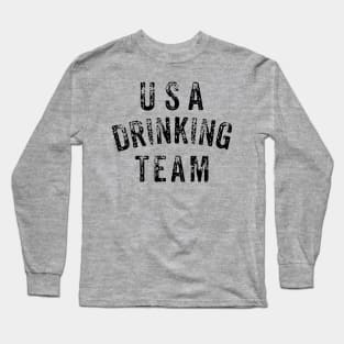 USA Drinking Team! Long Sleeve T-Shirt